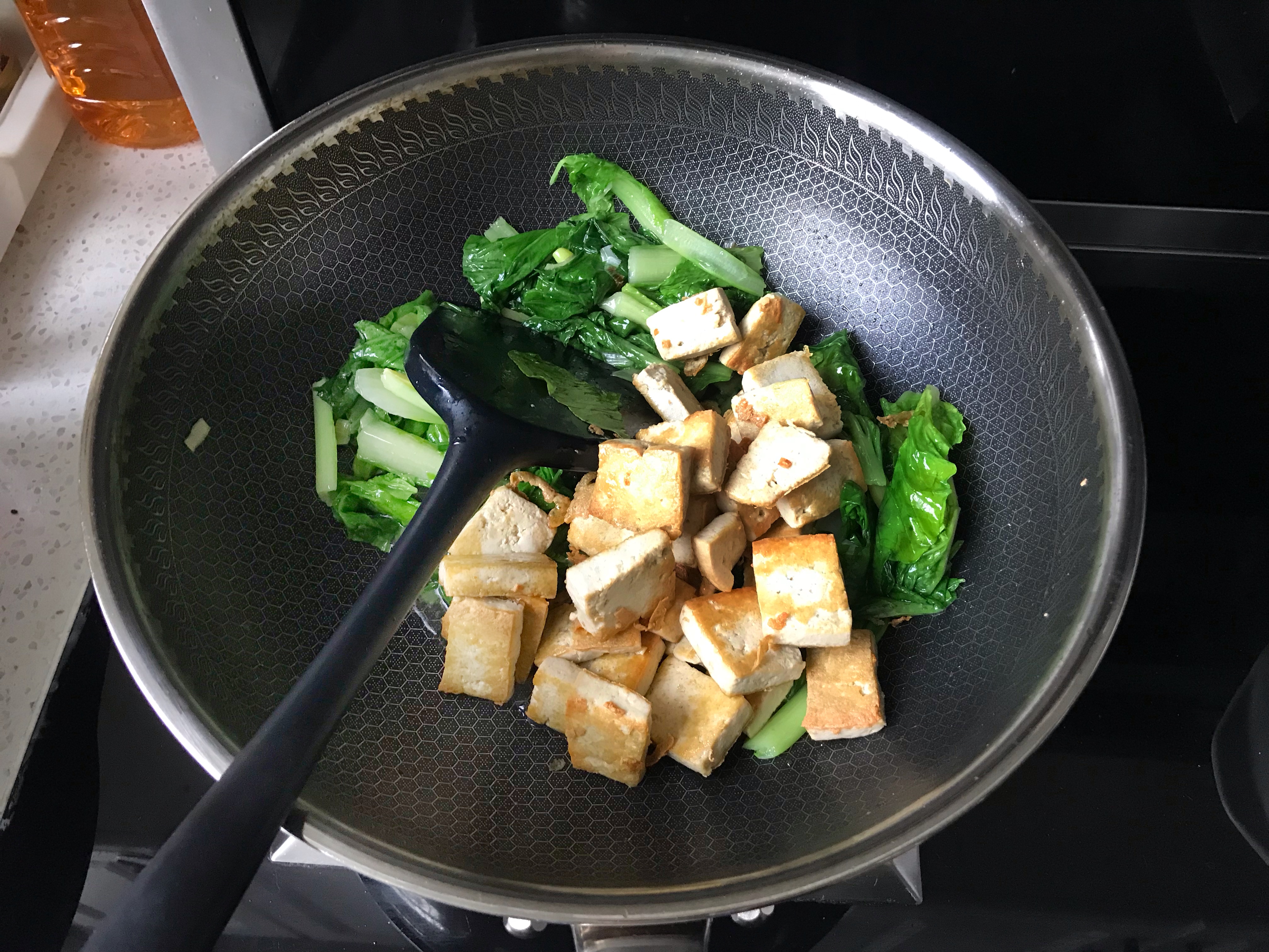 秋天润肺去燥—小白菜炖豆腐的做法 步骤8