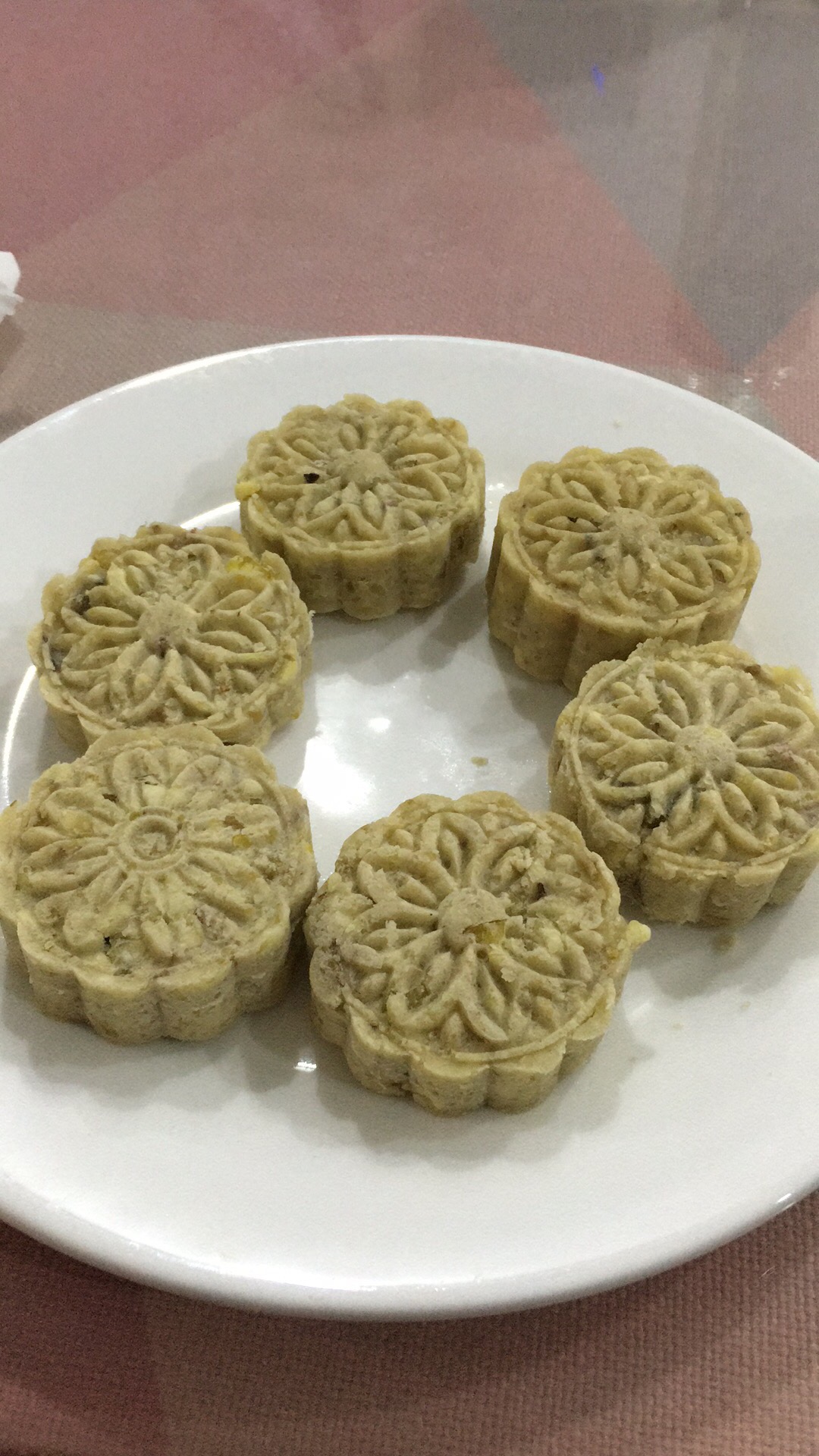 葡萄干板栗饼