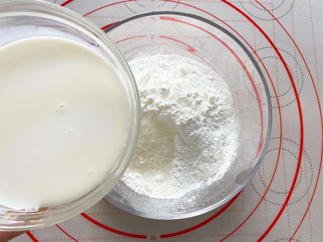 纯奶手撕吐司的做法 步骤1