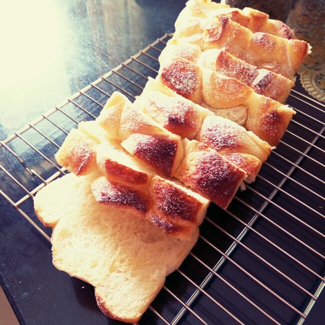 日式香浓炼乳面包