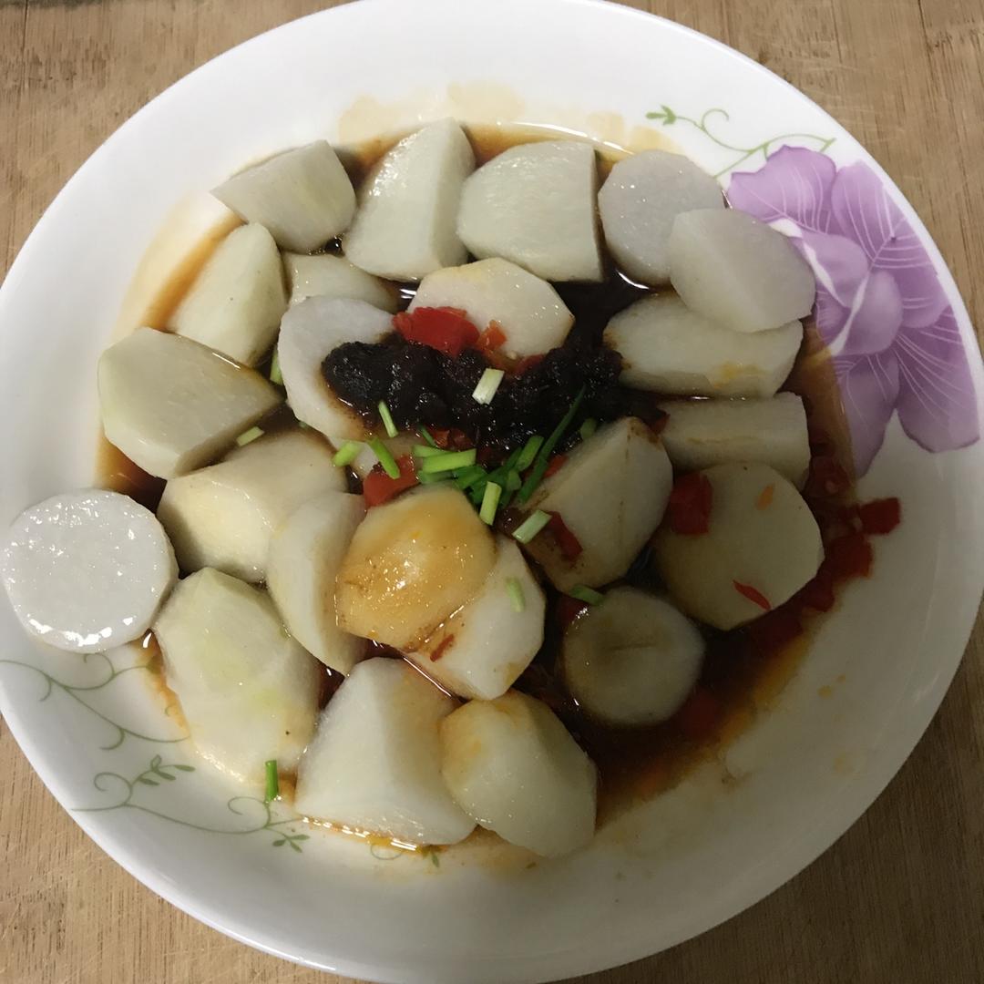 剁椒蒸芋艿
