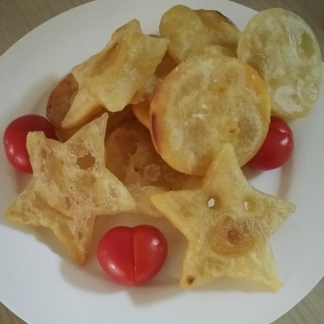 土豆笑脸饼