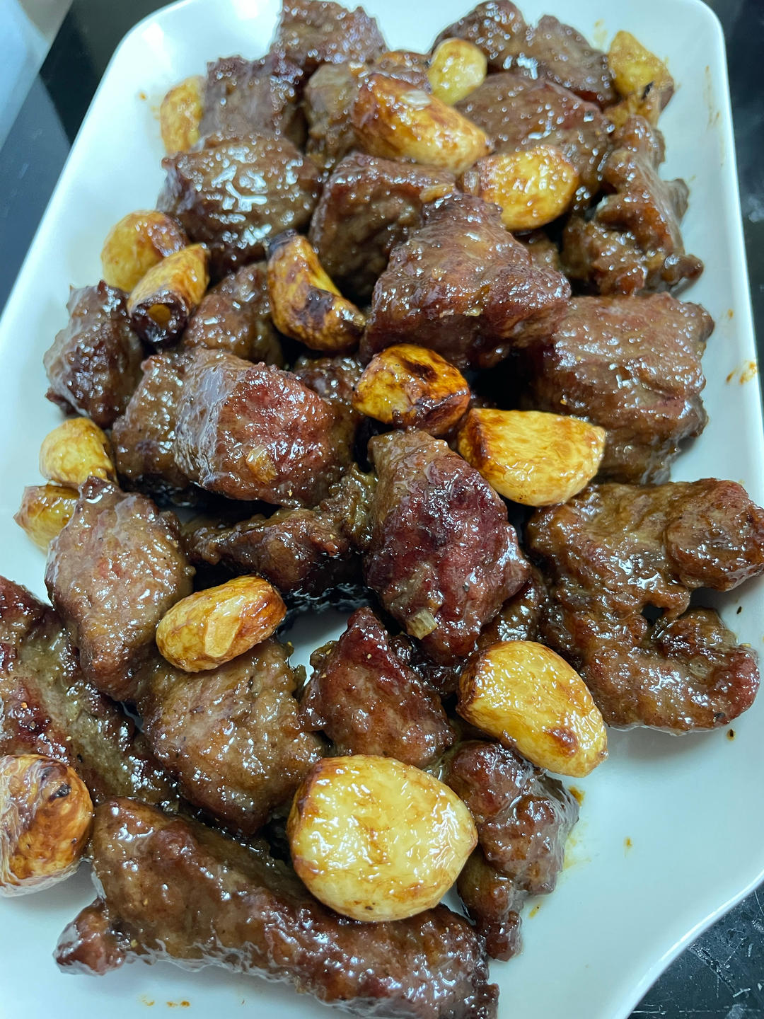 黑蒜子牛肉粒-津门秘方-家庭制作详细版