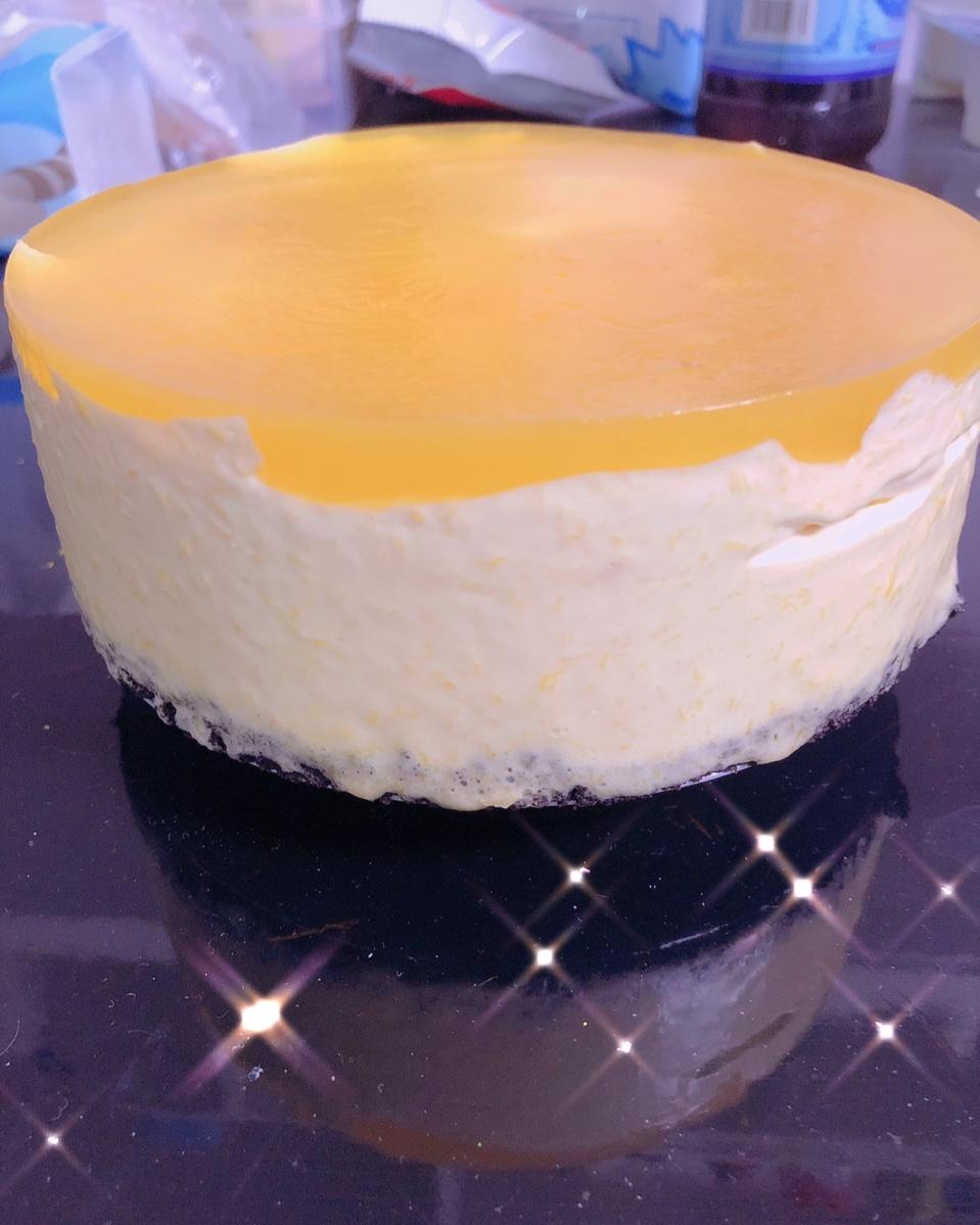 【视频】芒果慕斯（6寸） | 含镜面果胶配方