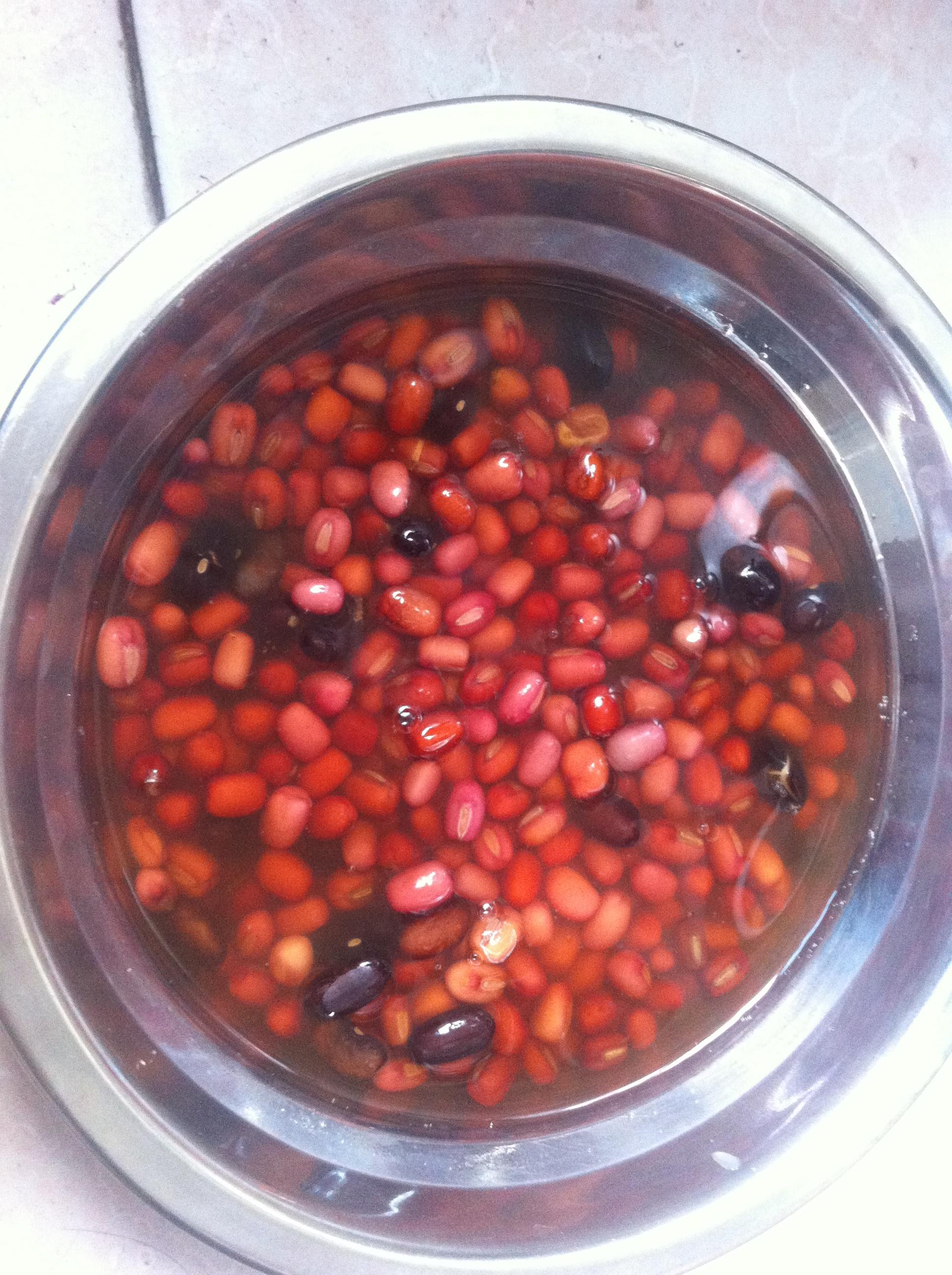 蔓越干红豆沙（豆浆机版）的做法 步骤1
