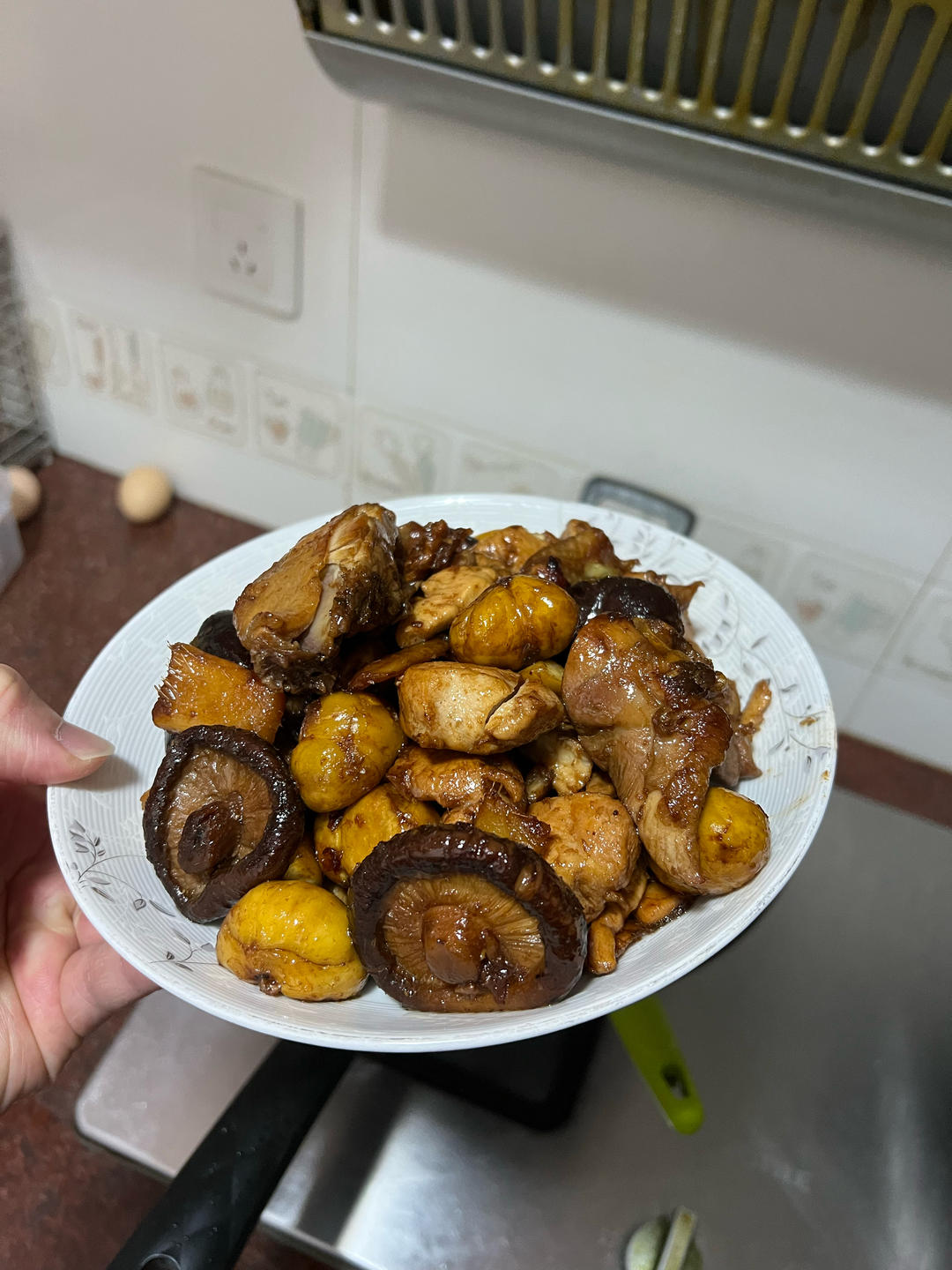 【栗子烧鸡】鸡肉都给你吃，栗子归我~