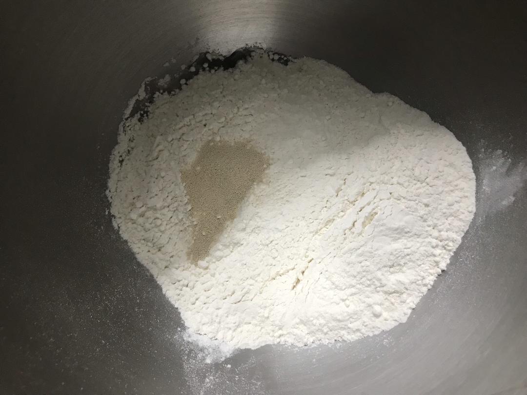 手撕葱香芝麻吐司的做法 步骤2