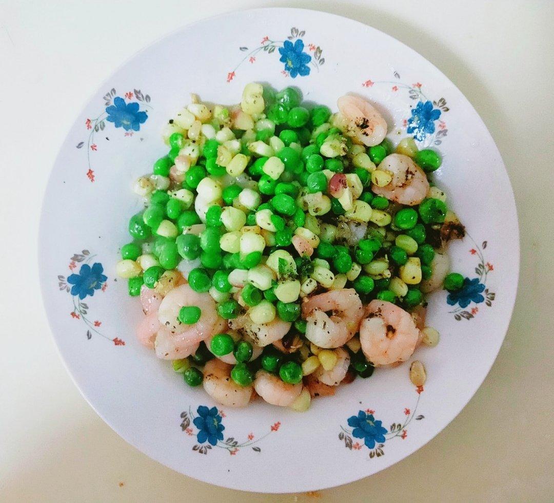豌豆玉米虾仁