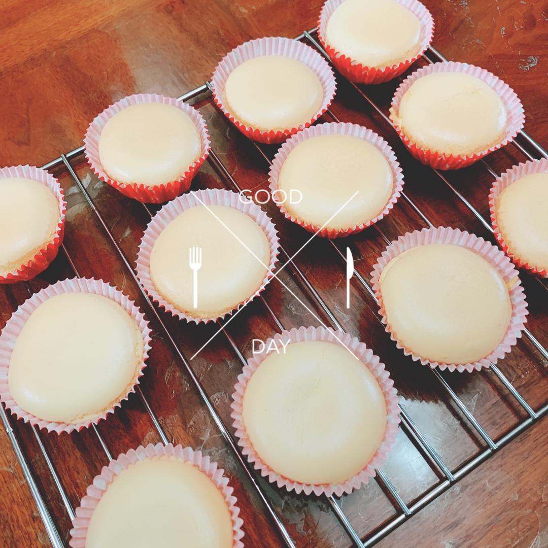无水不塌不裂的～戚风纸杯蛋糕