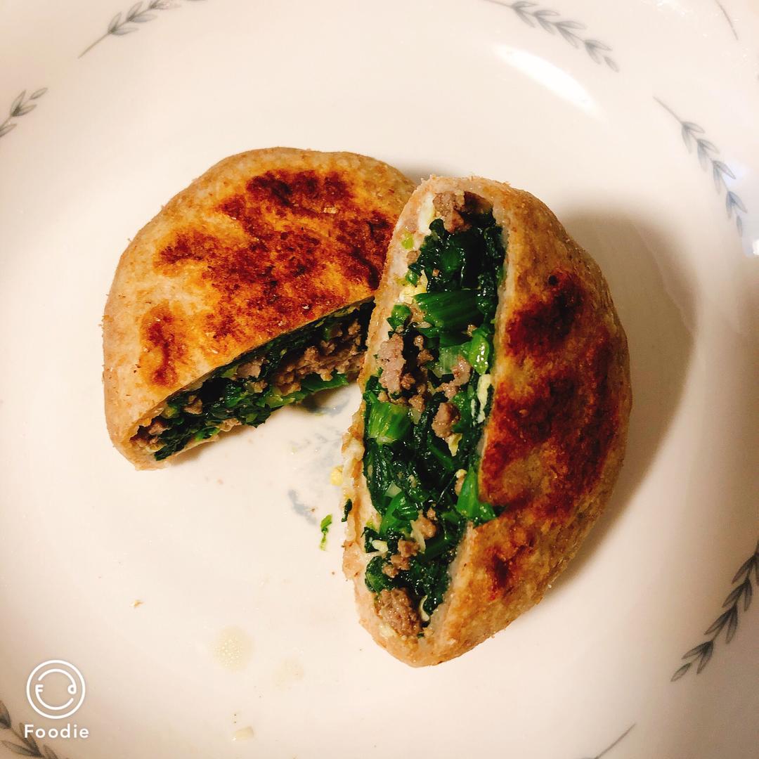 菠菜牛肉馅饼的做法