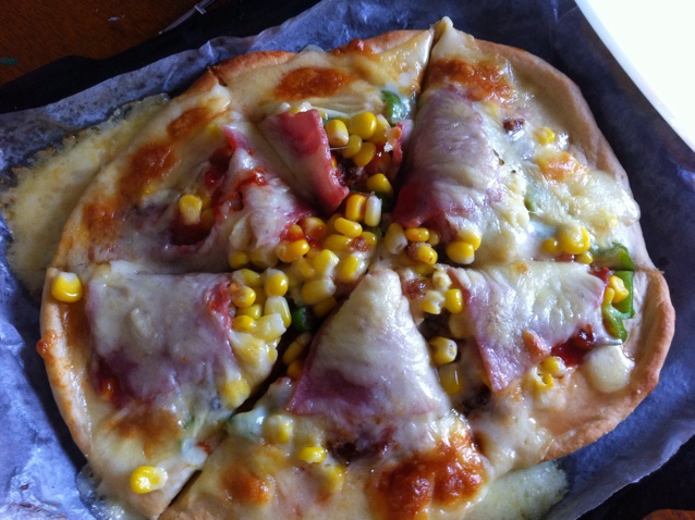 夏威夷pizza（附饼底冷冻法）