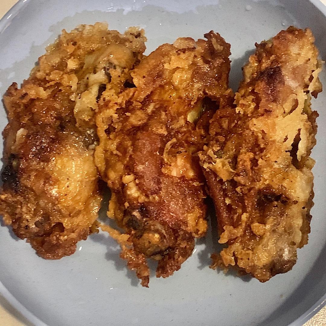 蒜香炸鸡翅