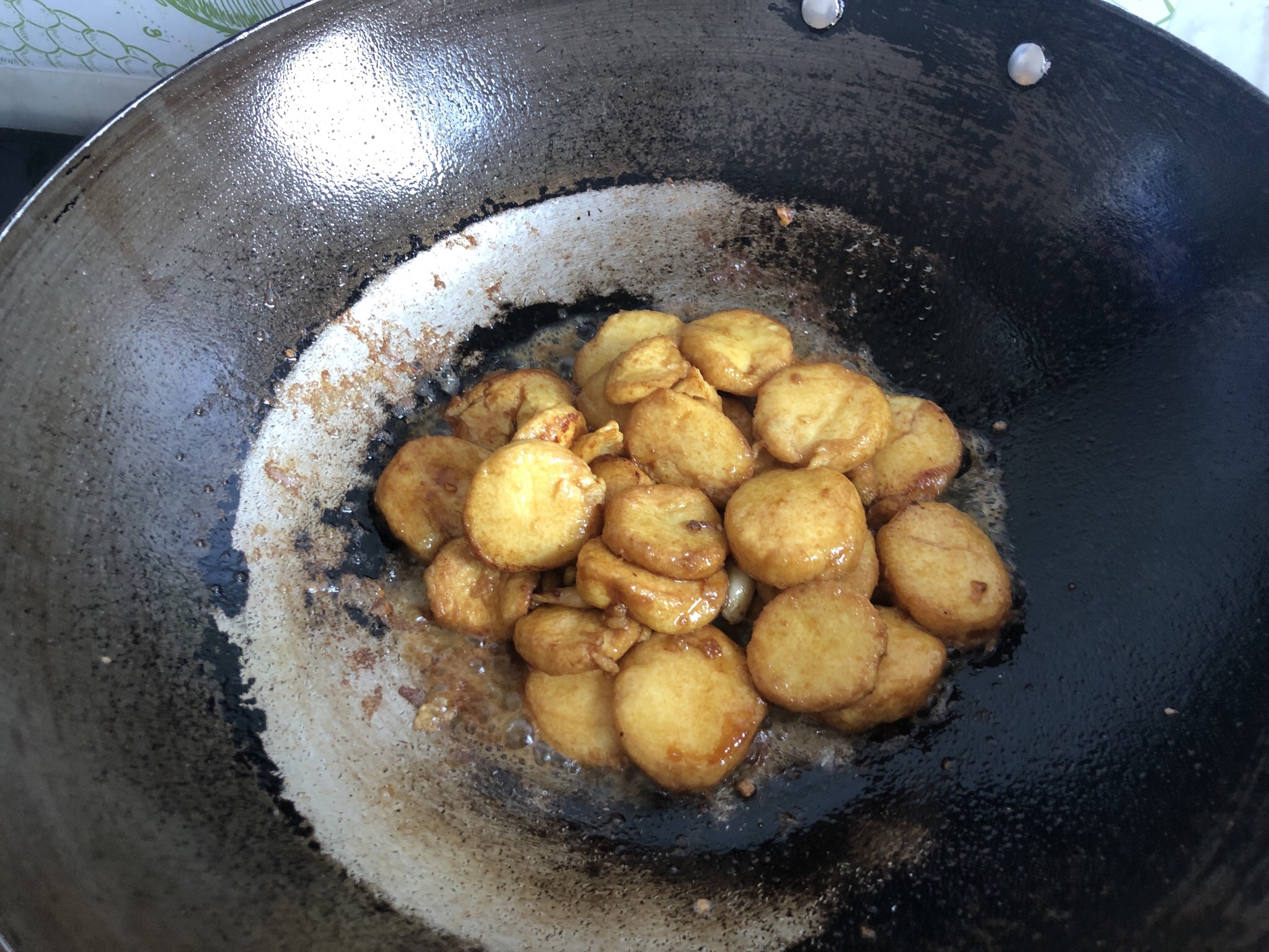 日本豆腐炒青椒（家常菜）的做法 步骤4