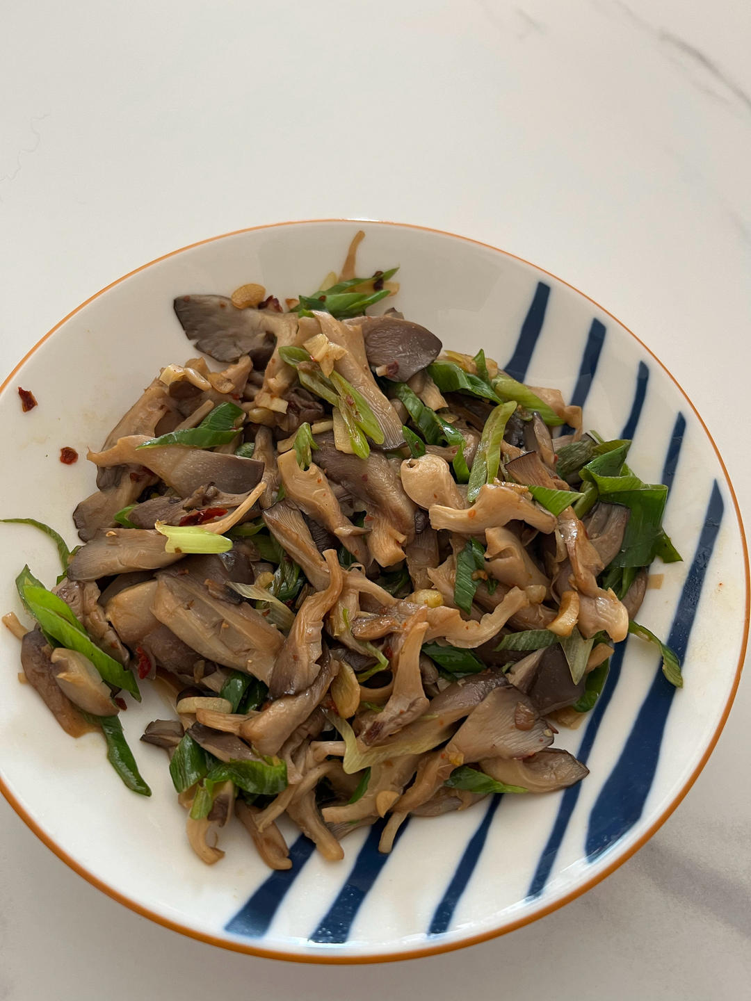 素炒平菇
