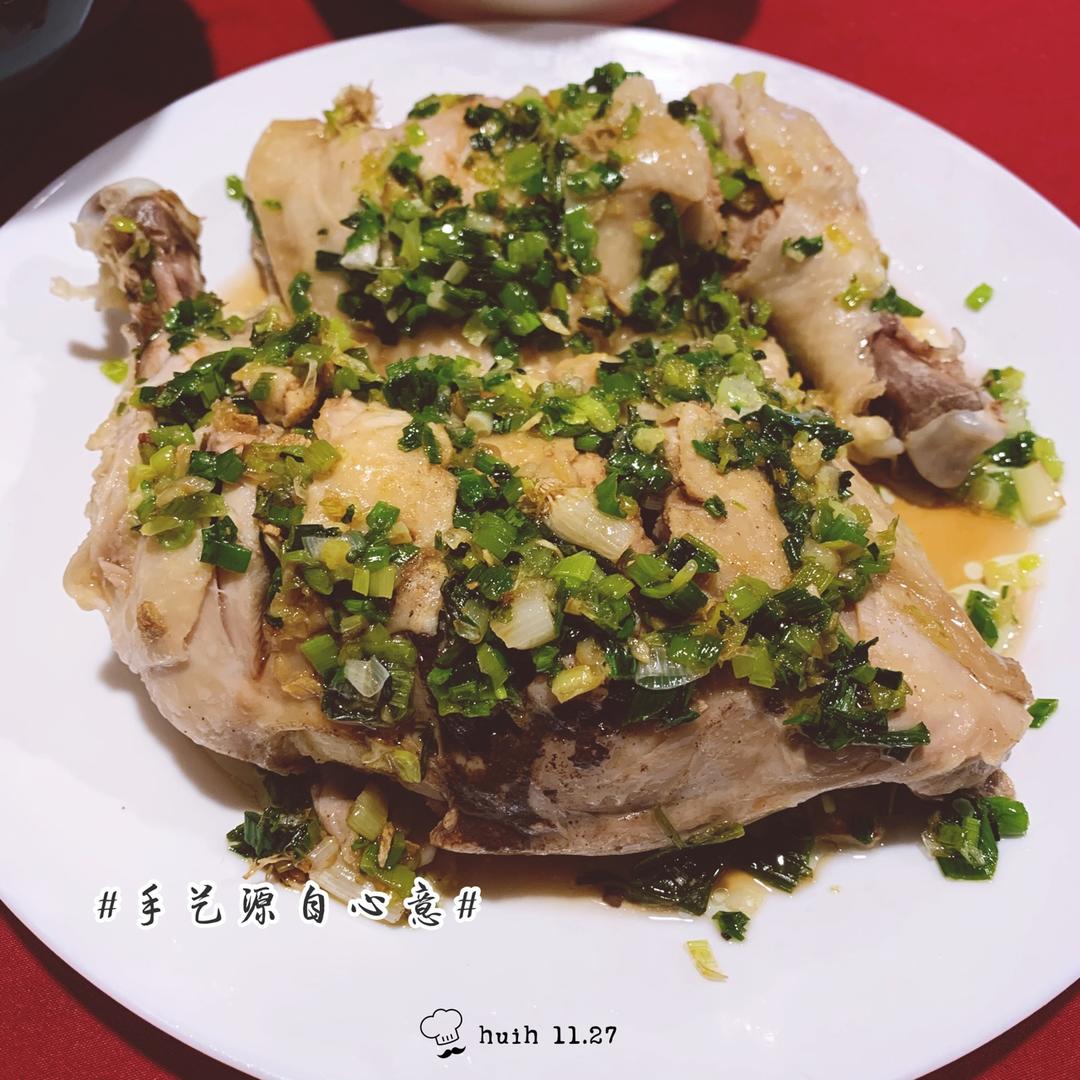 葱油鸡腿