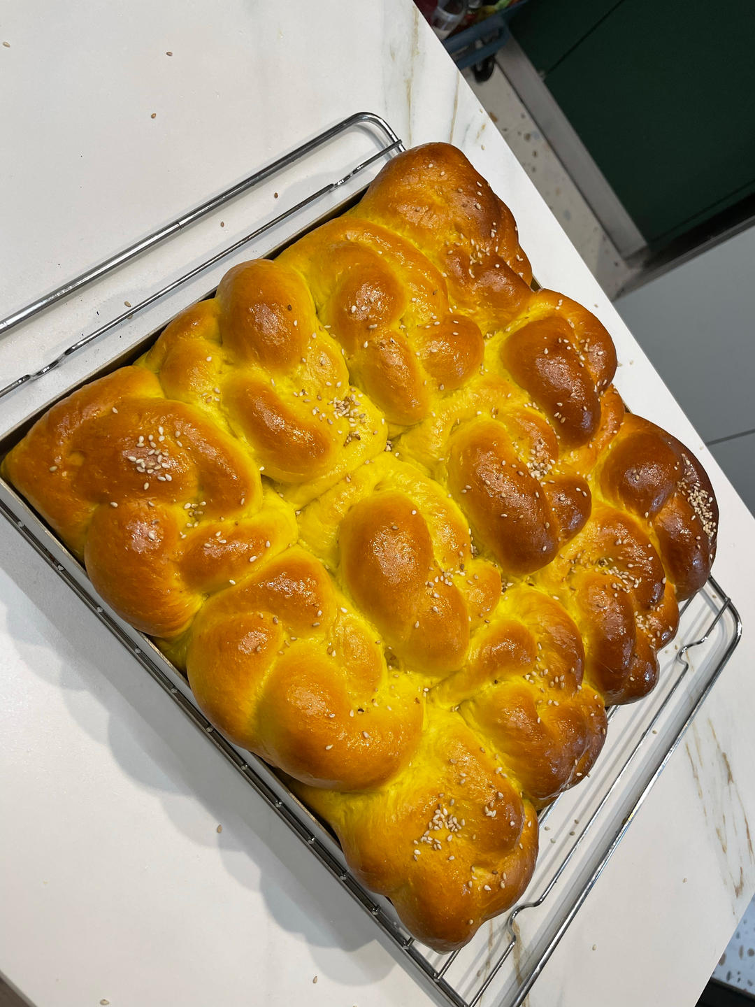 无一滴水的南瓜老面包