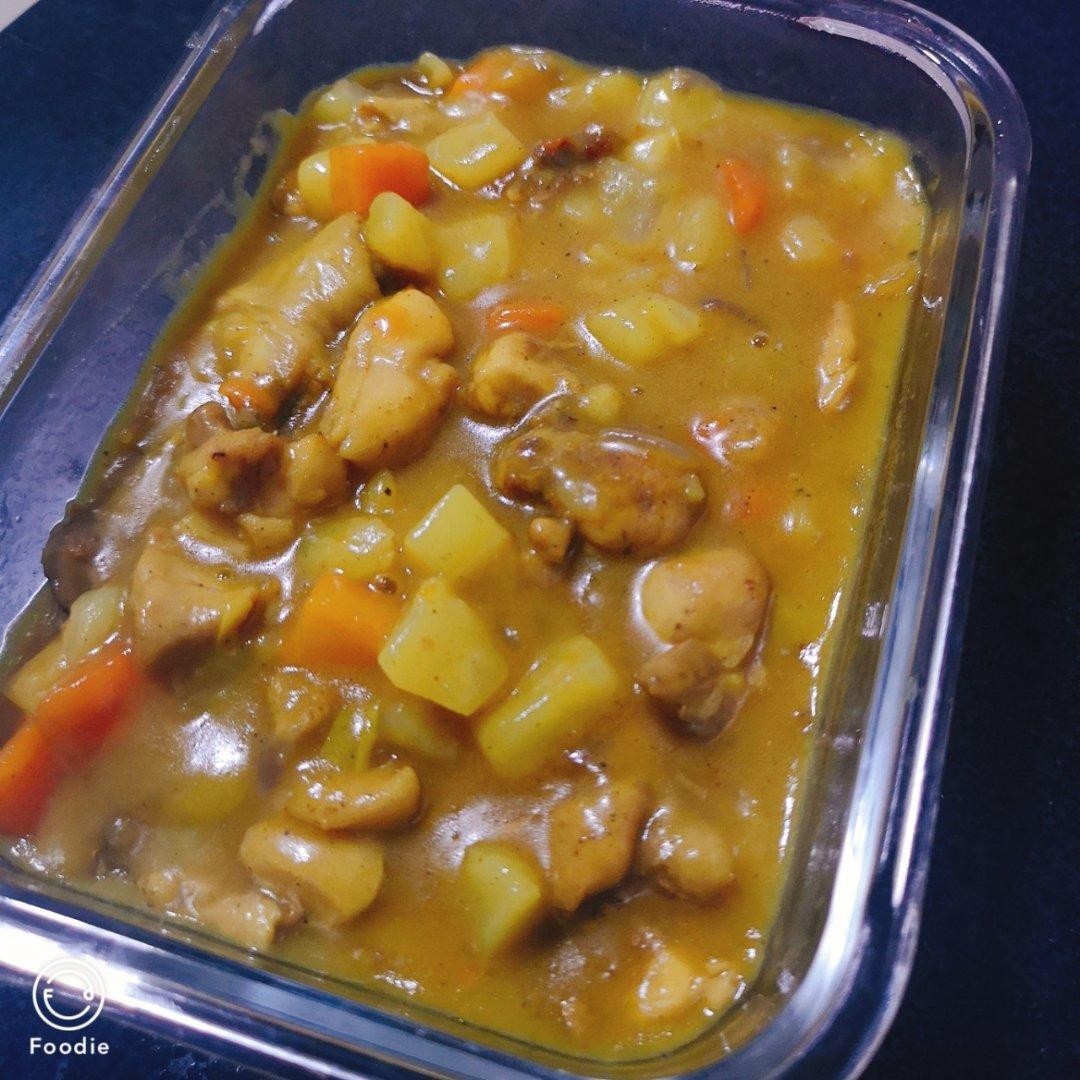 浓香醇厚日式咖喱鸡饭，吃一口就沦陷