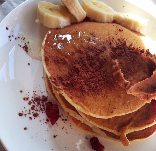 香蕉牛奶小煎饼