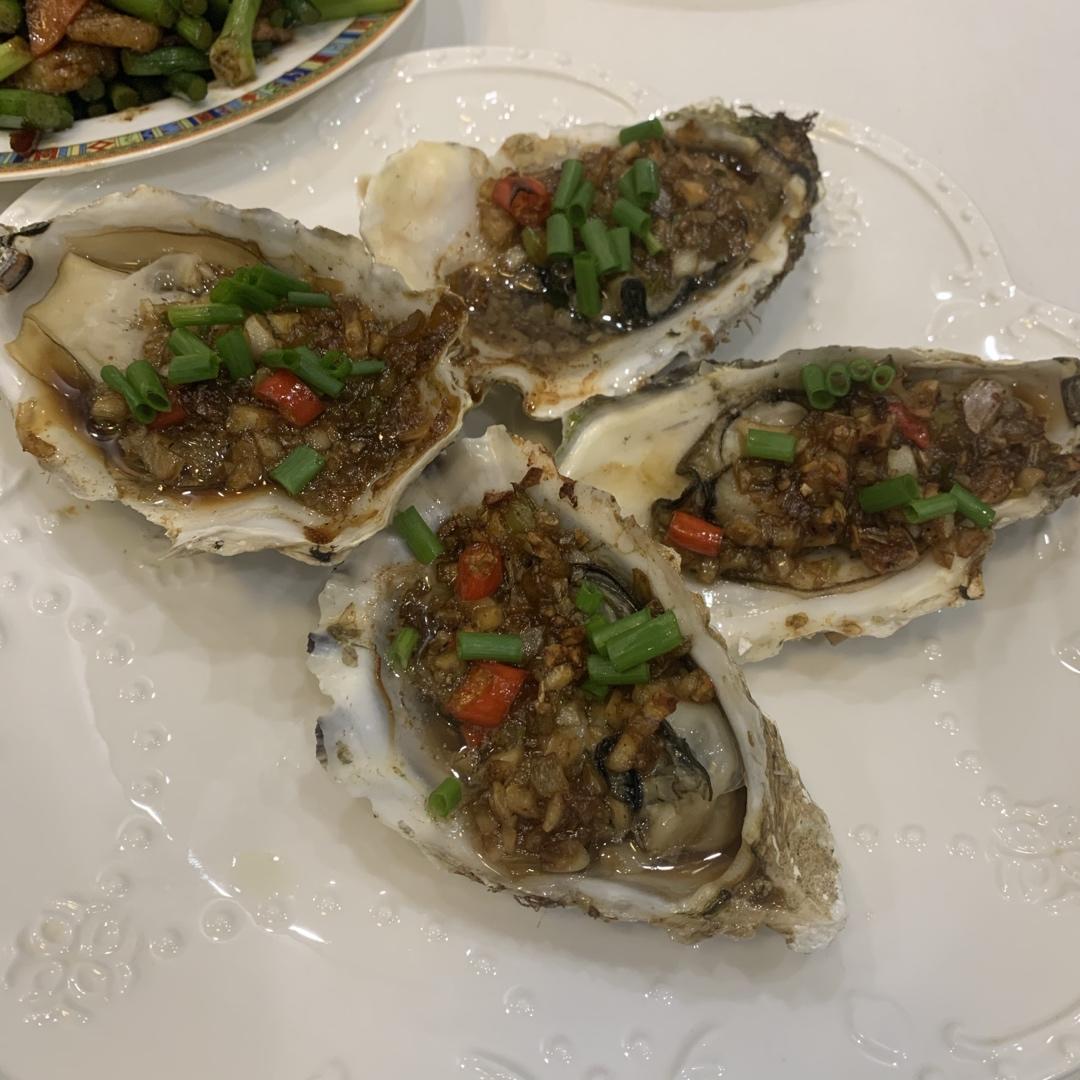 蒜蓉烤生蚝（烤箱版首发）