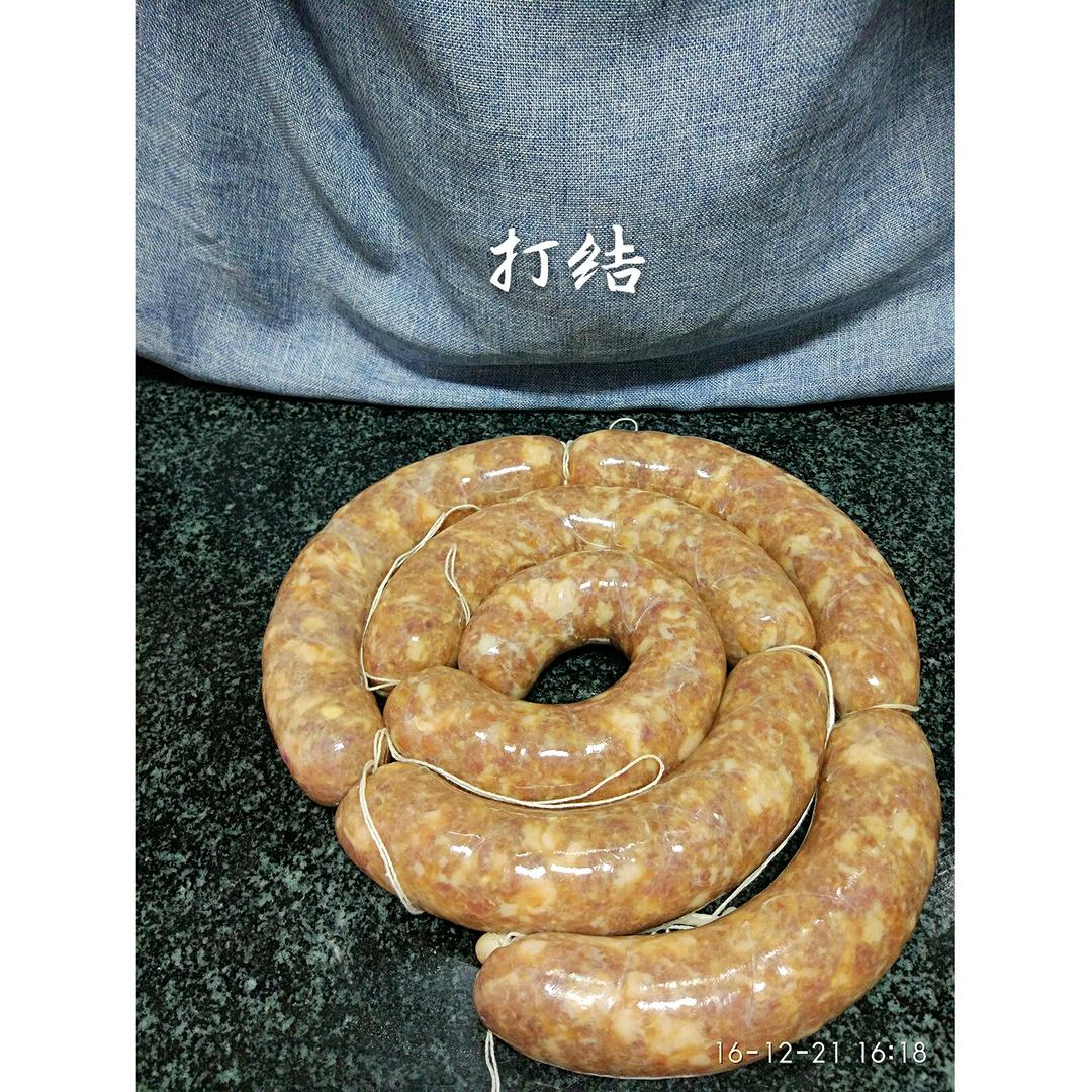 自制广味腊肠