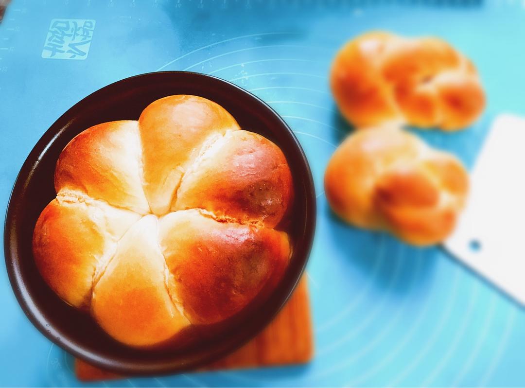 牛奶圆面包（爱和自由配方）