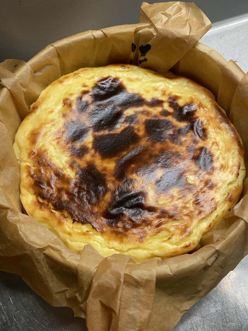 酸奶巴斯克芝士『低卡版』超好吃‼️0失败 巨简单