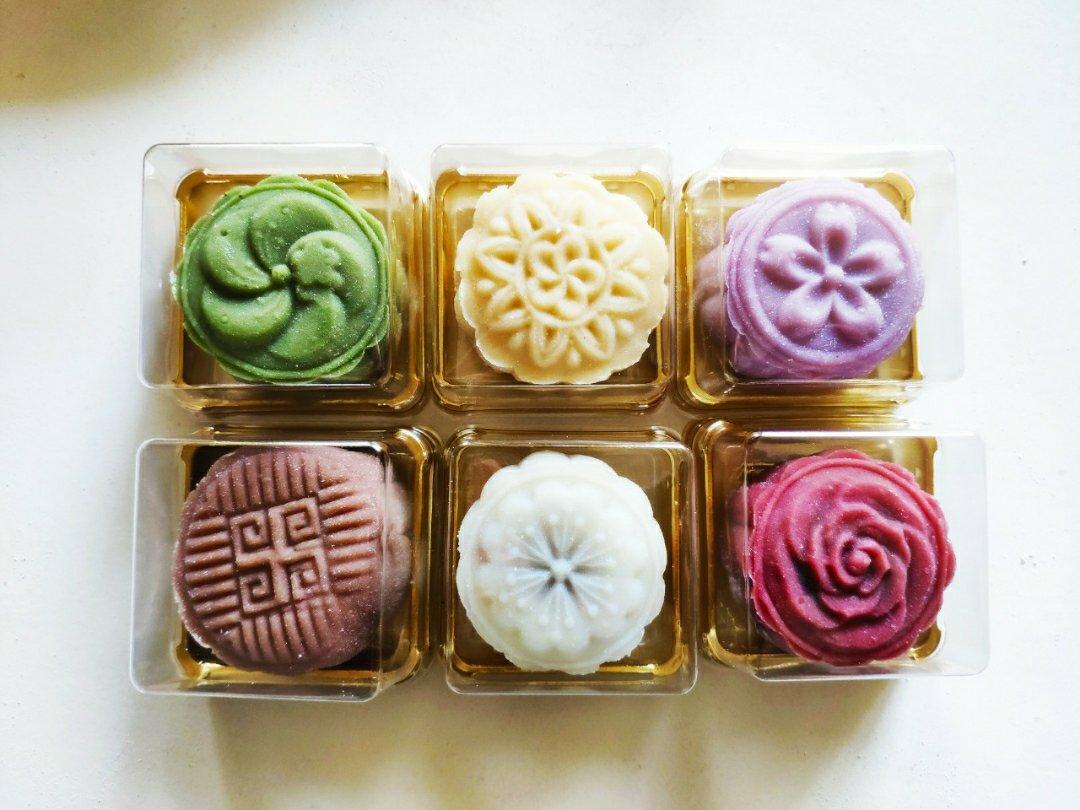 冰皮豆沙月饼