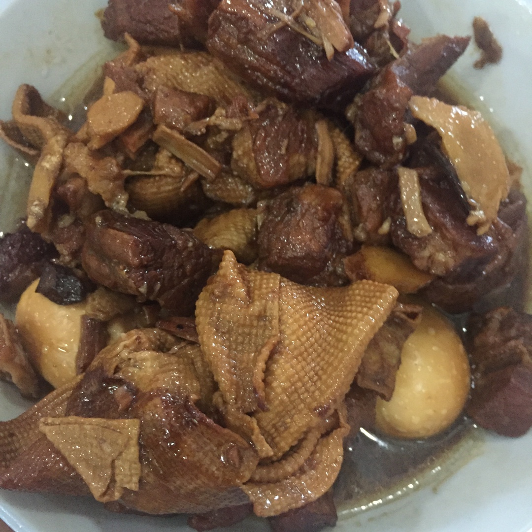百叶结红烧肉