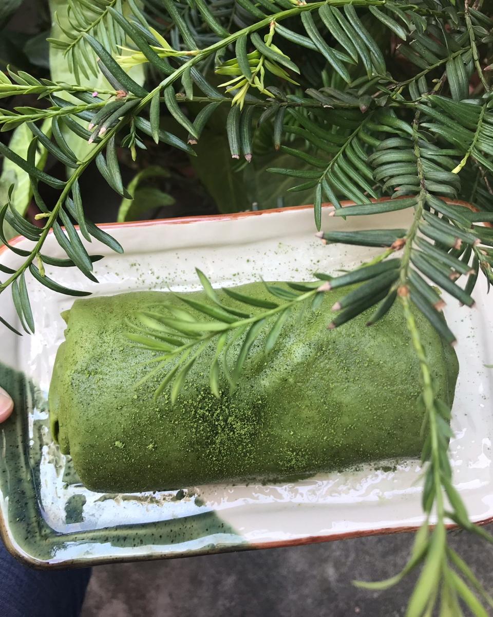 【抹茶毛巾卷】