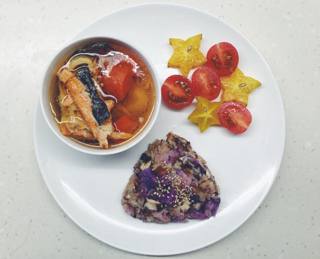 三文鱼头豆腐汤