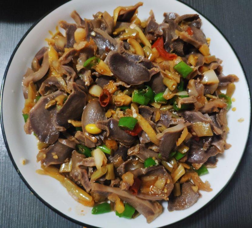 妈妈牌酸辣鸡胗