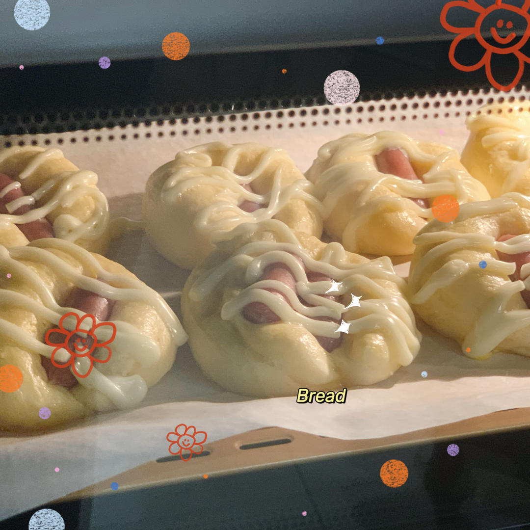 肠仔包---QQ软软的早餐包