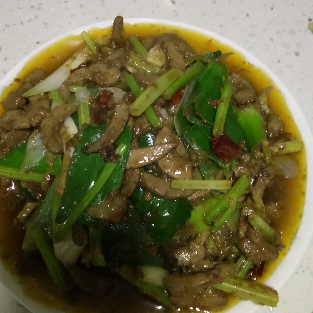 爆炒腰花