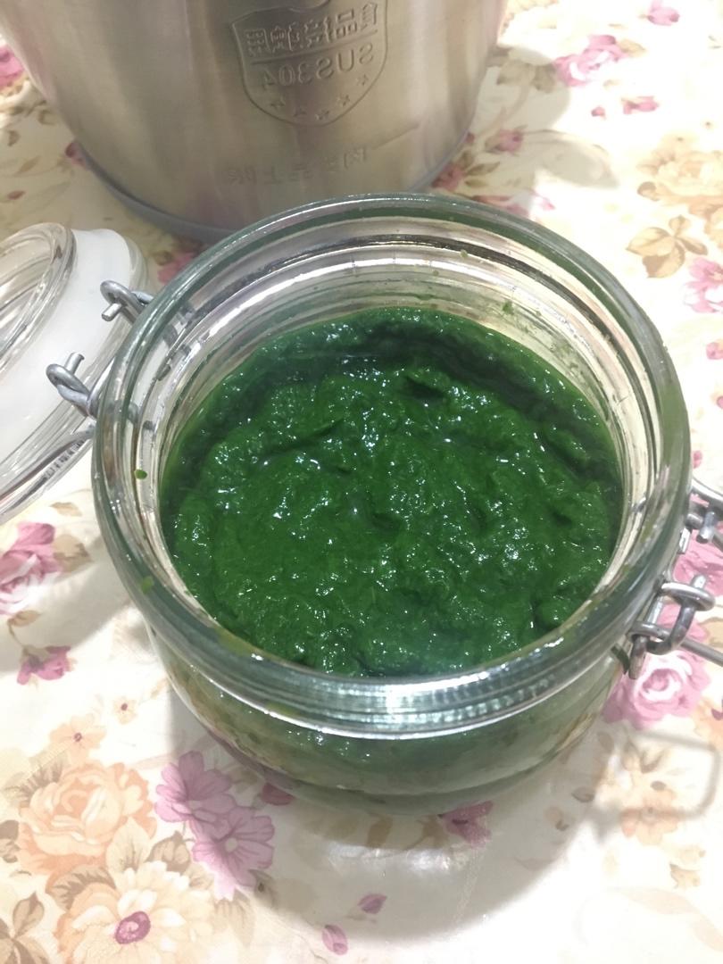 青团原料 | 艾草泥（汁）的做法