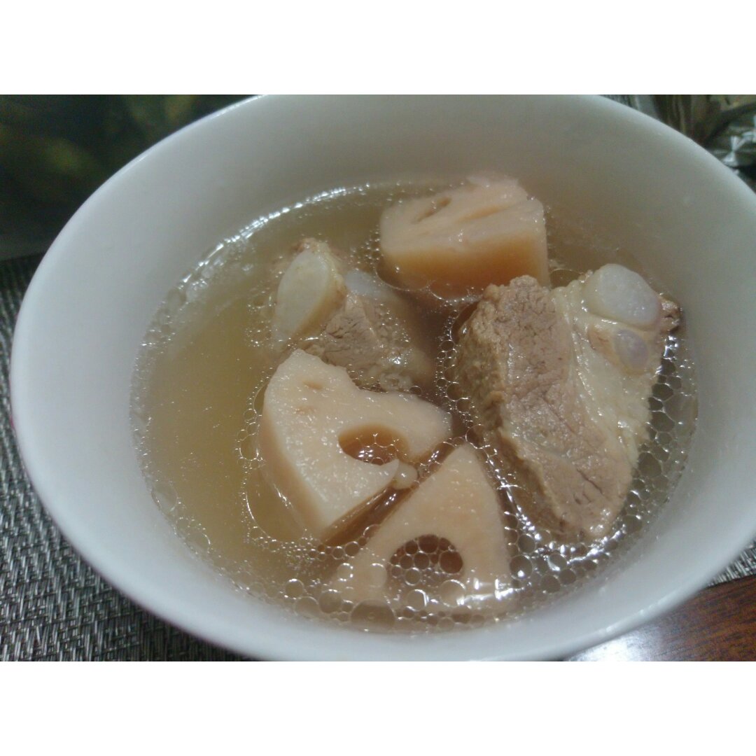 排骨莲藕汤