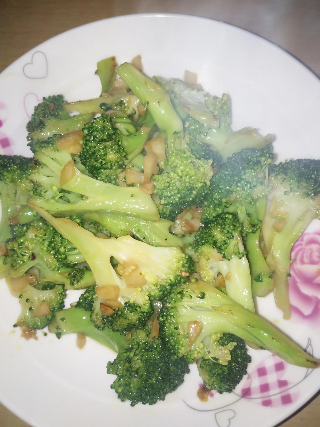 蚝油蒜蓉西兰花