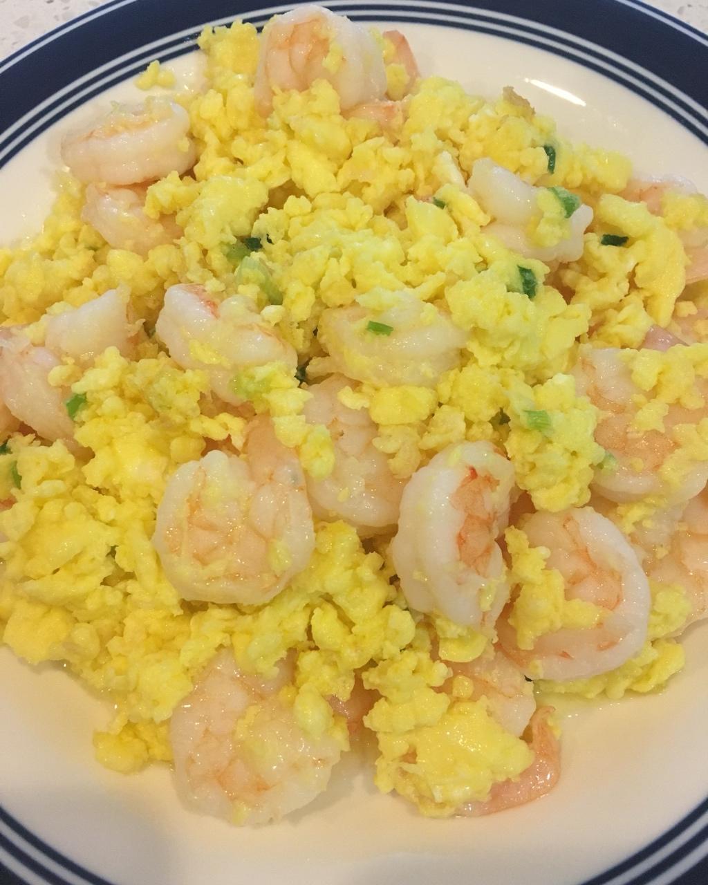 虾仁滑蛋