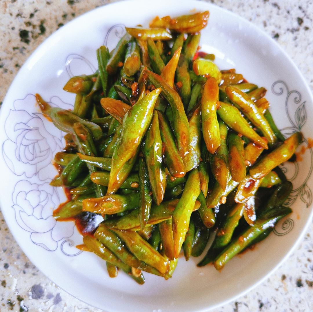 超级下饭的家常菜～清炒四季豆