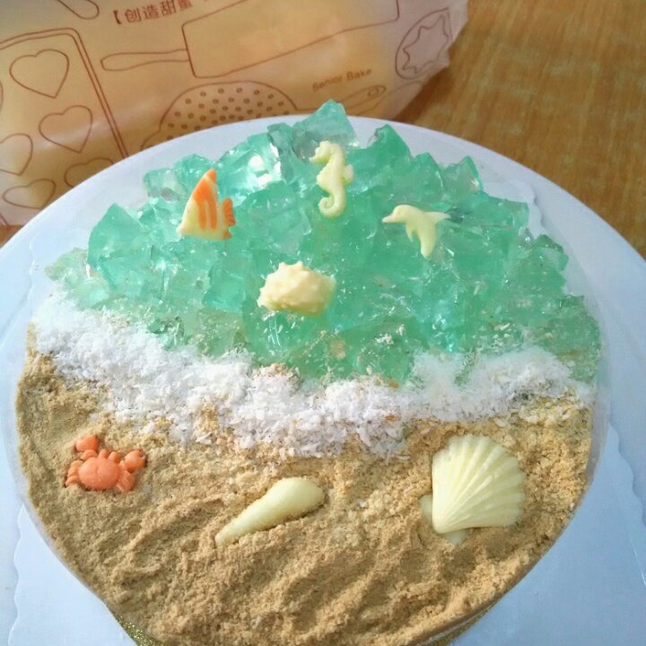 海洋酸奶慕斯蛋糕