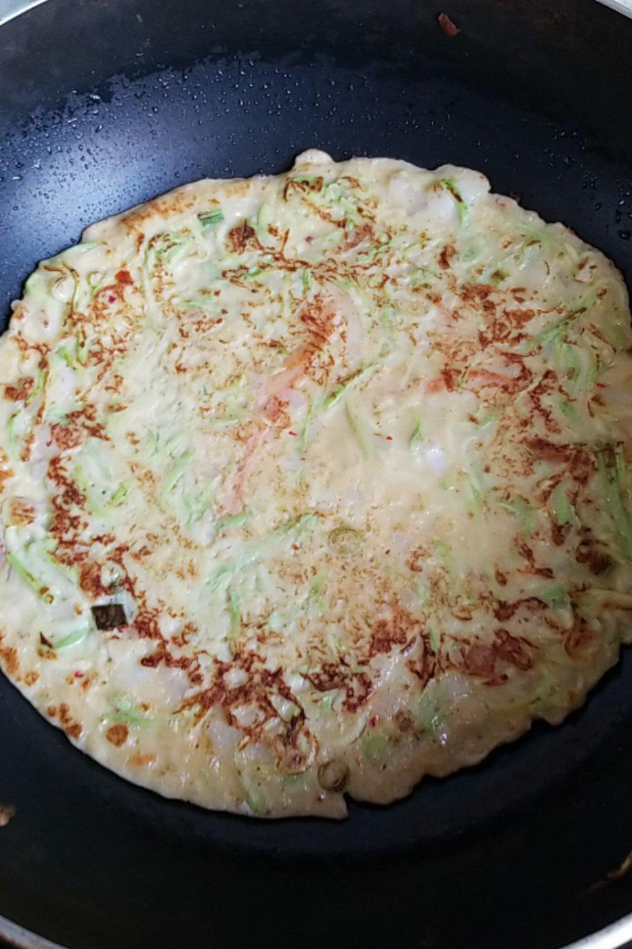 堂妈的西葫芦鸡蛋饼