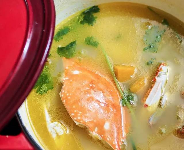 金瓜螃蟹汤的做法