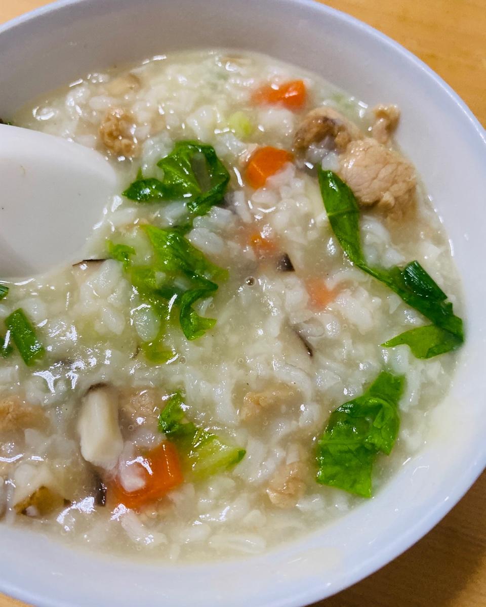 香菇瘦肉粥