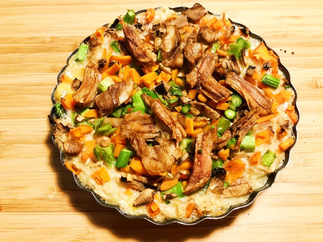 低脂燕麦披萨