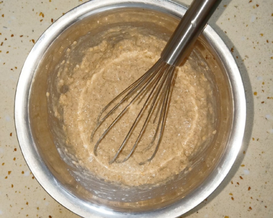 无糖无油低卡蓝莓燕麦爆浆麦芬的做法 步骤5
