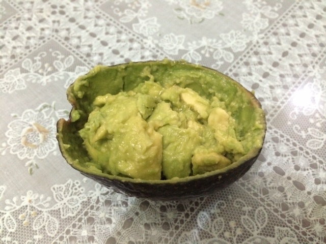 白糖拌牛油果（牛油果冰淇淋）