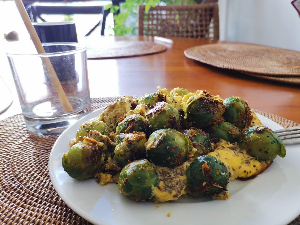 Keto Brussel sprout Omenlette