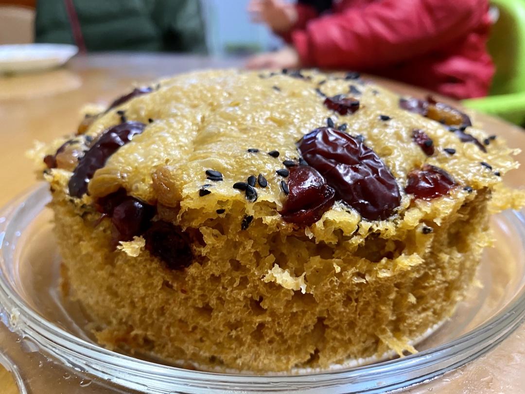 超简单 零失败的红糖发糕