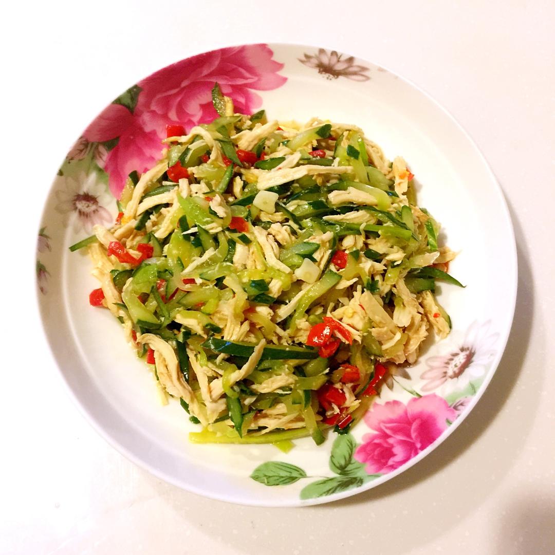 【健康三餐】凉拌鸡胸丝