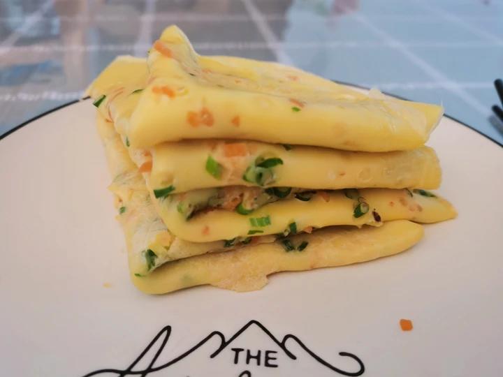 ⭐鸡蛋早餐饼⭐