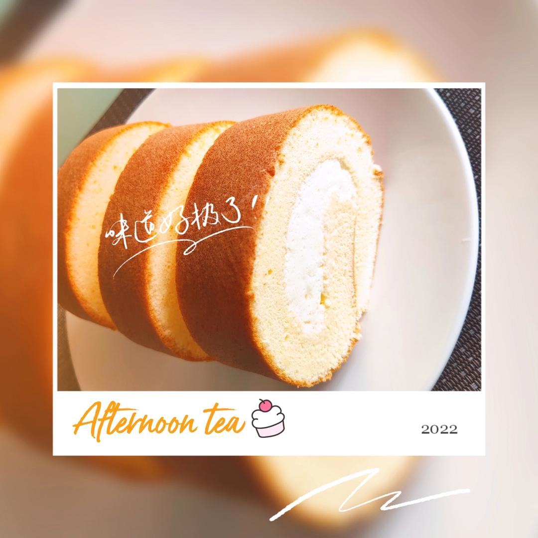 蛋糕卷这样做‼️不掉皮不开裂（小视频食谱）